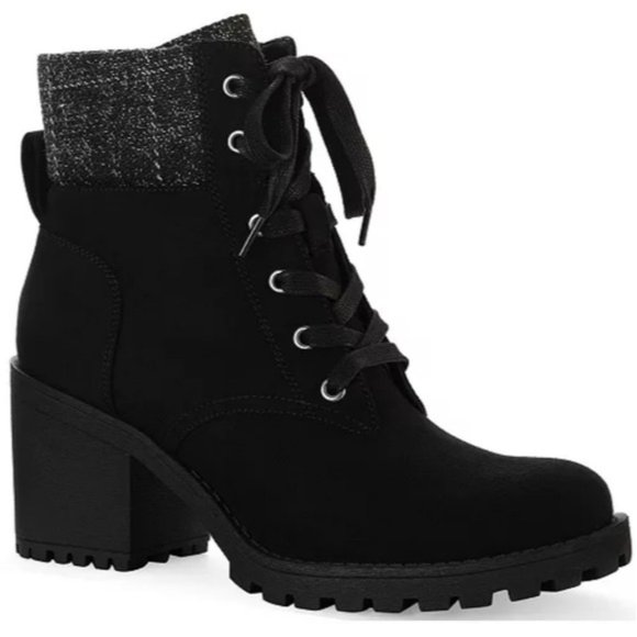 Sun + Stone Shoes - Sun + Stone Romina Lace-up Hiker Booties